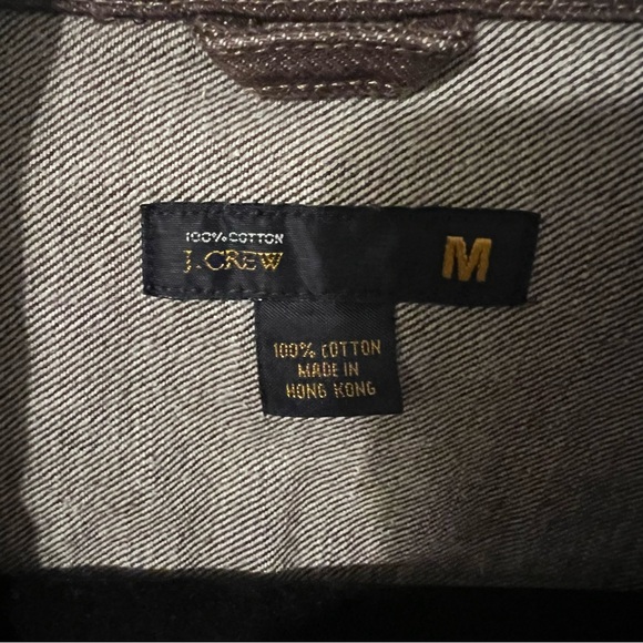 J. Crew Dark Brown Denim Jacket - Picture 2 of 7